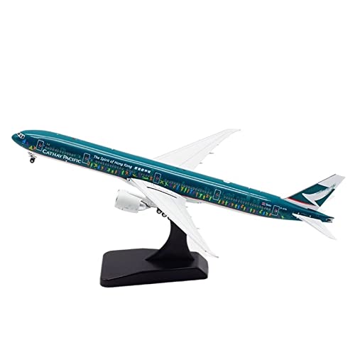 BMAONZ Kleinen Modellflugzeugen Für B777-300ER B-KPB Cathay Pacific Modell Spielzeugflugzeug Sammlerstück Druckgusslegierung 1 400 Miniatur Modelle von BMAONZ