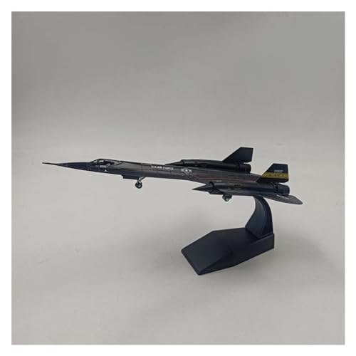 BMAONZ Kleinen Modellflugzeugen Jet-Spielzeug Aus Druckguss-Metalllegierung Im Maßstab 1:144 Für Die SR-71 SR71 Blackbird-Flugzeugmodellsammlung Miniatur Modelle von BMAONZ