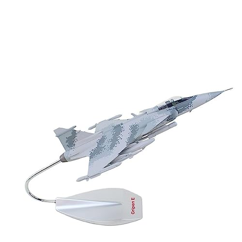 BMAONZ Kleinen Modellflugzeugen Maßstab 1/48 Für JaAS-39 Gripen Micro Diecast ABS Kunststoff Kämpfer Modell Jungen Souvenir Geschenk Spielzeug Miniatur Modelle von BMAONZ