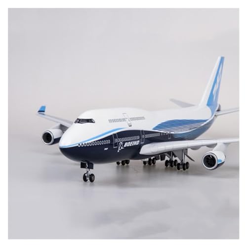 BMAONZ Kleinen Modellflugzeugen Maßstab 1 150, 47 cm, Für B747 International Airlines, Druckguss-Kunststoffharz, Flugzeugmodell, Spielzeug, Sammlerstück, Kunsthandwerk Miniatur Modelle von BMAONZ