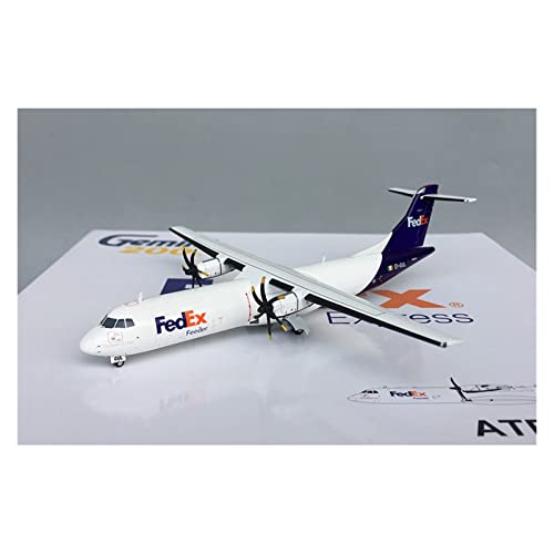 BMAONZ Kleinen Modellflugzeugen Maßstab 1 200 Für ATR-72 G2FDX975 ATR-72-600F Ei-GUL Frachtflugzeug-Flugzeugmodell, Spielzeug, Sammlerstück Miniatur Modelle von BMAONZ