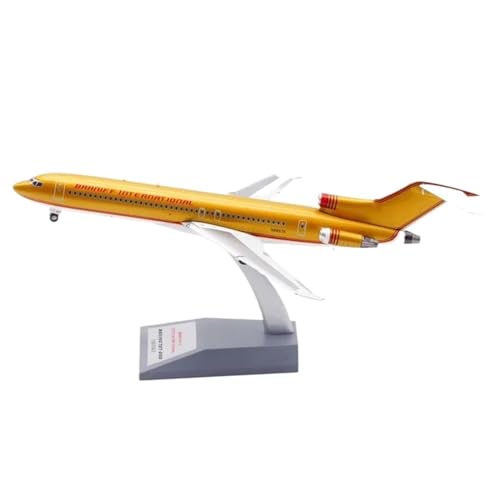 BMAONZ Kleinen Modellflugzeugen Maßstab 1 200 Für Braniff Airlines B727-200 N8857E Druckguss-Flugzeugmodell Aus Metall Für Sammeln, Miniaturspielzeug Miniatur Modelle von BMAONZ