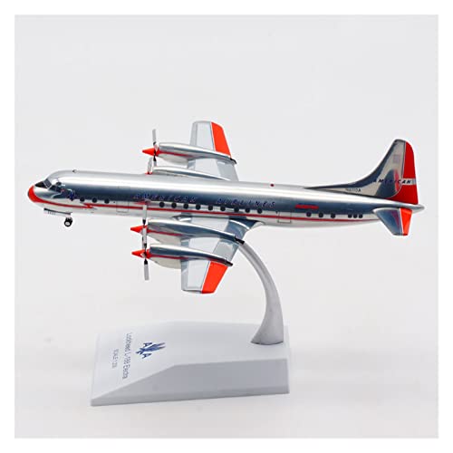 BMAONZ Kleinen Modellflugzeugen Maßstab 1 200 Passend Für L-188A N6110A Einzelnes Flugzeug Air Force One Miniatur-Modell-Spielzeug-Display Miniatur Modelle von BMAONZ