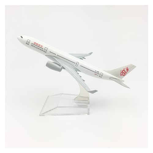 BMAONZ Kleinen Modellflugzeugen Maßstab 1 400, 16 cm, Für Dragonair A330, Legierungsdruckguss-Flugzeugmodell, Spielzeugsammlung, Geschenk Miniatur Modelle von BMAONZ