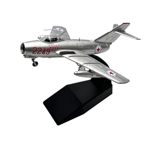 BMAONZ Kleinen Modellflugzeugen Maßstab 1 72 Mikoyan Mig15 Fagot Fighter Diecast Metal Flugzeug Flugzeug Modell Kinder Miniatur Modelle(Chinese Mig15) von BMAONZ