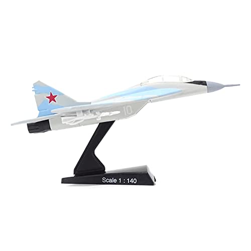 BMAONZ Kleinen Modellflugzeugen Maßstab 1:140 Passend Für Fulcrum MIG-29 Aircraft Fighter Miniaturmodellbau Sammlermodell Dekor Miniatur Modelle von BMAONZ