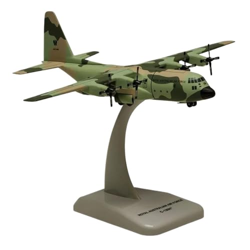 BMAONZ Kleinen Modellflugzeugen Maßstab 1:200 Für Australia Force C130H A97 C130, Klassische Druckguss-Flugzeugmodelle, Spielzeugausstellungssammlungen Miniatur Modelle von BMAONZ