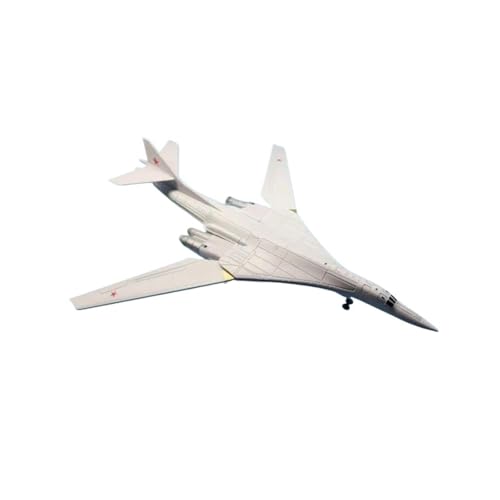 BMAONZ Kleinen Modellflugzeugen Maßstab 1:200 Für Das Flugzeugmodell Tupolev TU-160 Der Russischen Luftwaffe, Spielzeug-Druckguss-Legierung Sammlerstück Miniatur Modelle von BMAONZ