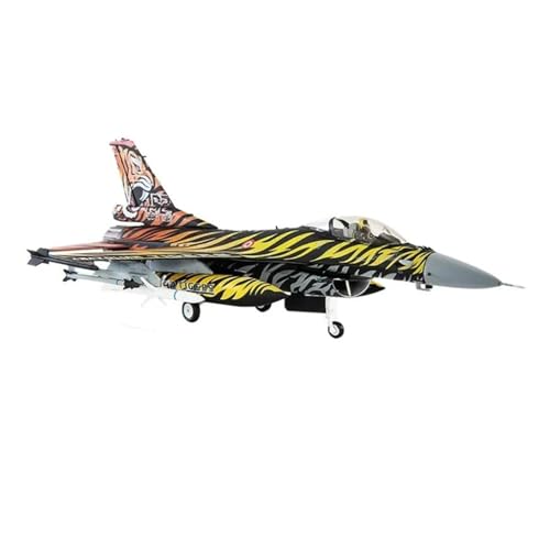 BMAONZ Kleinen Modellflugzeugen Maßstab 1:72 Für F16-Flugzeuge, Türkischer Luftwaffenjäger Falcon Druckguss-Metalllegierungsmodelz Spielzeug Für Sammeln Miniatur Modelle von BMAONZ