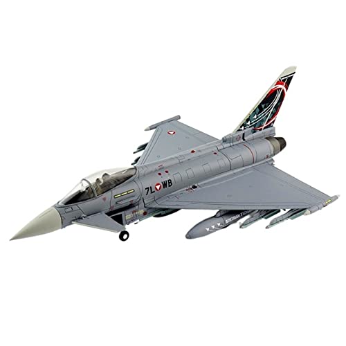 BMAONZ Kleinen Modellflugzeugen Verhältnis 1 72 Ha6610 Ef-2000 Taifun Für Kämpfer Modell Spielzeug Paar Sammlung Geschenk Souvenir Spielzeugflugzeug Miniatur Modelle von BMAONZ