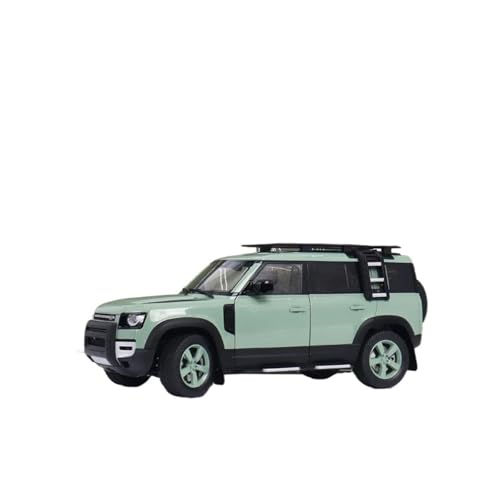 BMAONZ Miniatur Motorfahrzeug-Modelle 1/18 Für Land Rover Defender 110 90 SUV Fast Echtes Automodell Simulation Auto Modell Zimmer Autos Modell Junge Spielzeug Fertigmodell(Green A) von BMAONZ