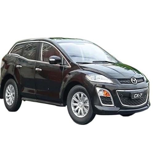 BMAONZ Miniatur Motorfahrzeug-Modelle 1/18 Für Mazda CX-7 Diecast Metall Auto SUV Modell Spielzeug Geschenk Sammlung Schwarz Fahrzeug Dekoration Vintage Autos Fertigmodell von BMAONZ