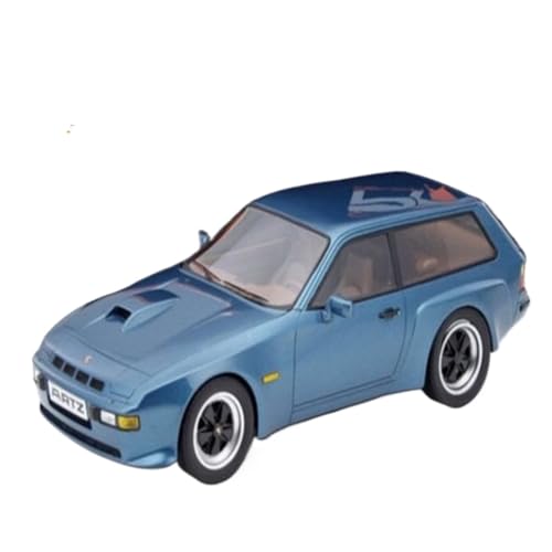 BMAONZ Miniatur Motorfahrzeug-Modelle 1/18 Für Porsche 924 Tourenwagenmodell Miniaturautomodelle Sammlerautos Für Erwachsene Dekorative Automodelle Fertigmodell von BMAONZ