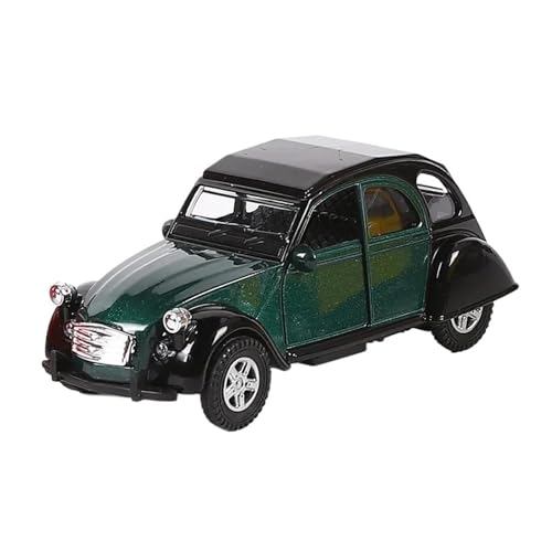 Miniatur Motorfahrzeug-Modelle 1/32 Skala Für Legierung Klassische Auto Modell Zurückziehen Diecast Kinder Spielzeug Simulation Fahrzeug Modell Decor Fertigmodell(Green) von BMAONZ