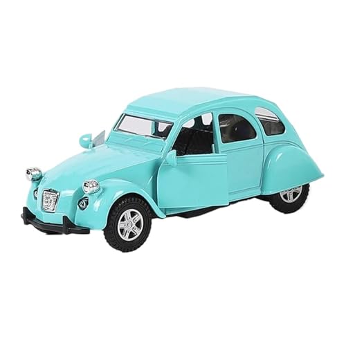 Miniatur Motorfahrzeug-Modelle 1/32 Skala Für Legierung Klassische Auto Modell Zurückziehen Diecast Kinder Spielzeug Simulation Fahrzeug Modell Decor Fertigmodell(Natural) von BMAONZ