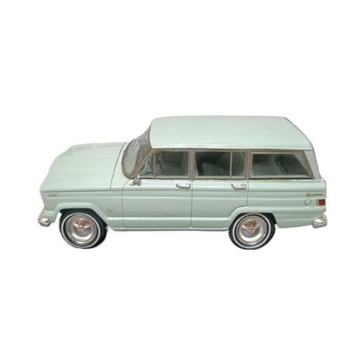 BMAONZ Miniatur Motorfahrzeug-Modelle 1/43 Für Jeep Wagoneer 1962 Hellgrünes Geländewagenmodell Statische Dekoration Automodell Limousinenautomodell Fertigmodell BMAONZ Miniatur Motorfahrzeug-Modelle 1/43 Für Jeep Wagoneer 1962 Hellgrünes Geländewagenmodell Statische Dekoration Automodell Limousinenautomodell Fertigmodell von BMAONZ