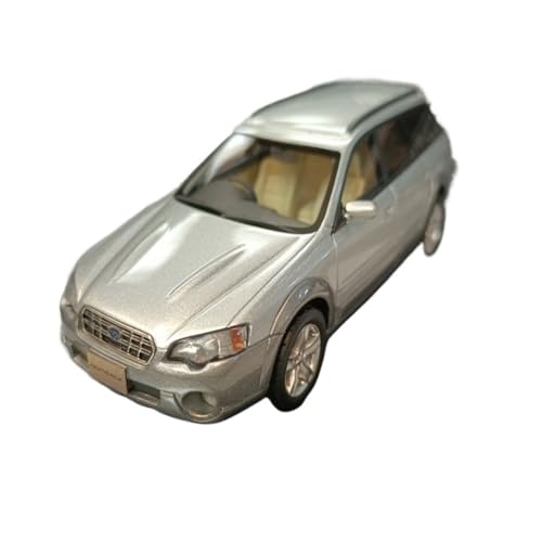 BMAONZ Miniatur Motorfahrzeug-Modelle 1/43 Für Subaru Outback Silbergrau Geländewagen-Modell Oldtimermodelle Vintage Automodelle Fertigmodell von BMAONZ