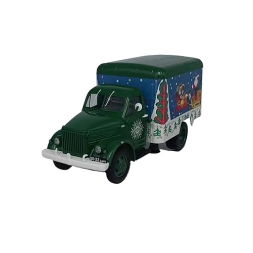 BMAONZ Miniatur Motorfahrzeug-Modelle 1/43 Für ZIL GAZ 130 GAZ51 Van Transporter Exquisite Legierung Auto Modell Retro Sammeln Ornament Spielzeug Auto Fertigmodell von BMAONZ