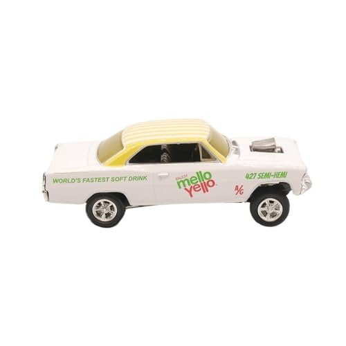 BMAONZ Miniatur Motorfahrzeug-Modelle 1/64 Für Chevrolet Nova Gasser 1967 Automodell Legierung Spielzeug Ornament Hobbyist Collections Holiday Surprise Fertigmodell von BMAONZ