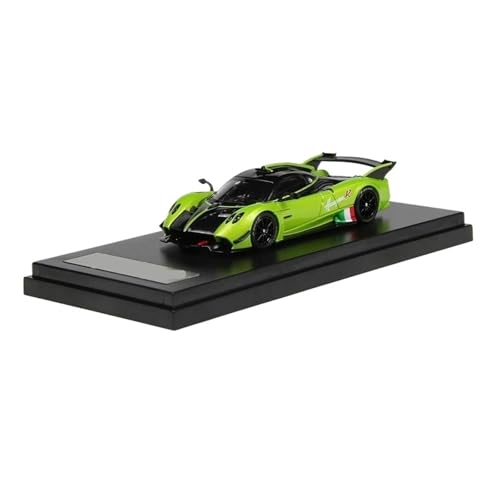 BMAONZ Miniatur Motorfahrzeug-Modelle 1/64 Für Simulation Pagani Automodell Legierung Ausstellungsraum Ornament Autos Modell Junge Sammlung Fahrzeug Fertigmodell(Green) von BMAONZ