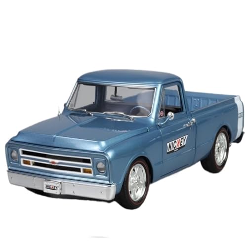 BMAONZ Miniatur Motorfahrzeug-Modelle 1:18 Für Chevrolet Nickey 1967 C10 SS Pickup Muscle Car Pickup Truck Legierung Automodell Display Sammlung Fertigmodell von BMAONZ