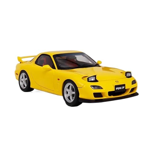 BMAONZ Miniatur Motorfahrzeug-Modelle 1:18 Für Mazda RX7 FD3s Limited Sportwagenmodell Aus Legierung Druckguss Sammlerspielzeug Miniaturautomodelle Fertigmodell von BMAONZ