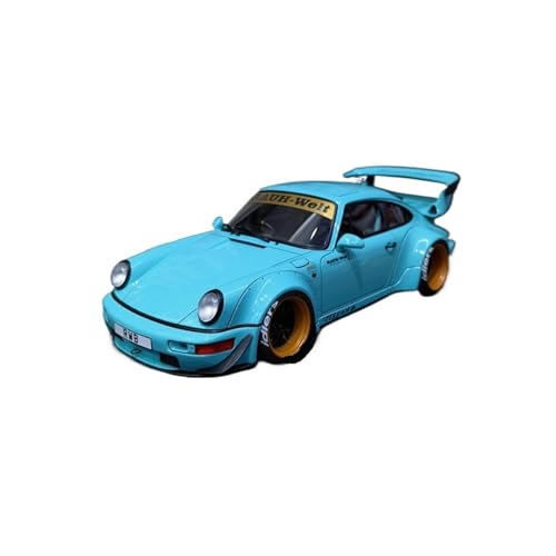 BMAONZ Miniatur Motorfahrzeug-Modelle 1:18 Für Porsche 911 964RWB Breitbau-Harz-Automodell Sammlerstück Ornament Exquisite Automodelle Fertigmodell von BMAONZ