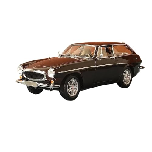 BMAONZ Miniatur Motorfahrzeug-Modelle 1:18 Für Volv P1800 Es 1971 Braun Metallic Druckgusslegierung Simulation Oldtimer Modellsammlung Souvenir Fertigmodell von BMAONZ