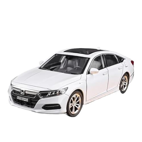 Miniatur Motorfahrzeug-Modelle 1:24 Für Accord Limousine Sound Light Alloy Metal Diecast Car Model Sammeln Hobby Dekoration Trendy Fertigmodell von BMAONZ