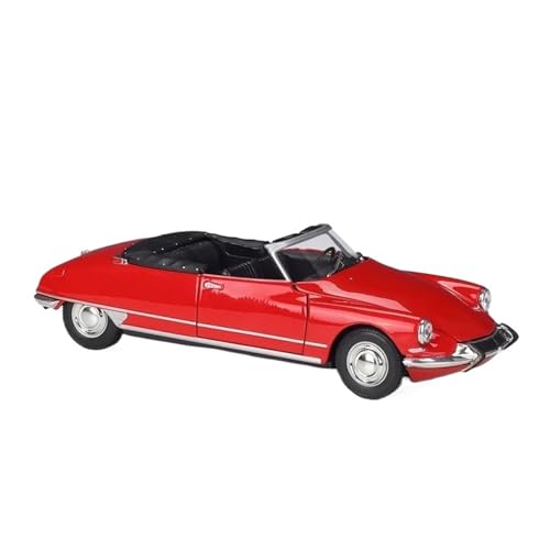 BMAONZ Miniatur Motorfahrzeug-Modelle 1:24 Für Citroen Ds19 Cabriolet Cabrio Druckgusslegierung Automodell Erwachsene Sammlung Spielzeug Statisches Modell Fertigmodell von BMAONZ