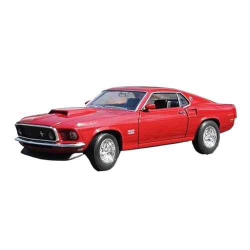 Miniatur Motorfahrzeug-Modelle 1:24 Für Ford Mustang 429 1969 Supercar Legierung Modell Druckguss Spielzeug Fahrzeuge Sammeln Auto Spielzeug Display Fertigmodell von BMAONZ