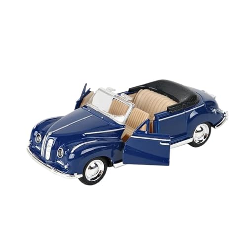 Miniatur Motorfahrzeug-Modelle 1:32 Für Legierungs-Oldtimer-Modell, Kinderspielzeugauto-Ornamente, Zurückziehbares Automodell Jungenspielzeug Druckguss Fertigmodell(Style E) von BMAONZ