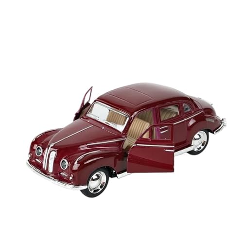 Miniatur Motorfahrzeug-Modelle 1:32 Für Legierungs-Oldtimer-Modell, Kinderspielzeugauto-Ornamente, Zurückziehbares Automodell Jungenspielzeug Druckguss Fertigmodell(Style I) von BMAONZ