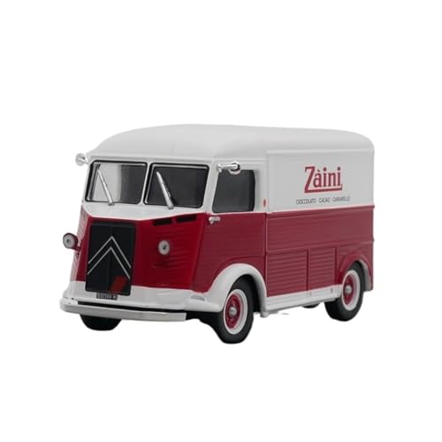 Miniatur Motorfahrzeug-Modelle 1:43 Für Citroen Typ H ZAINI 1966 Van Werbemodell Maßstab Spielzeugauto Ornamente Klassische Fahrzeugdekoration Fertigmodell von BMAONZ