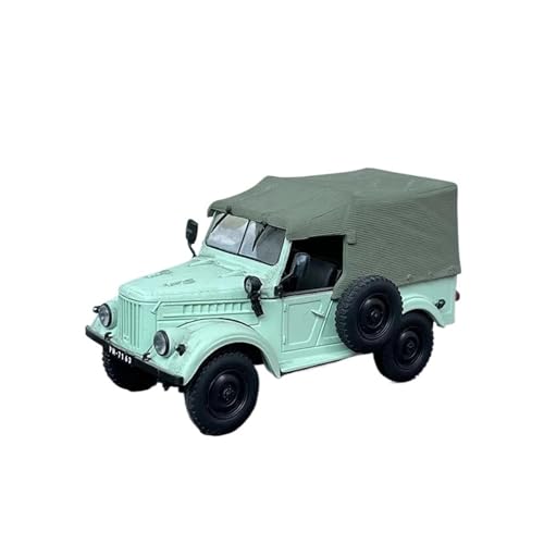 BMAONZ Miniatur Motorfahrzeug-Modelle 1:43 Für GAZ 69M Jeep Dekorative Modell Spielzeug Für Sammlung Simulation Metall Mini Auto Fahrzeug Modell Fertigmodell von BMAONZ