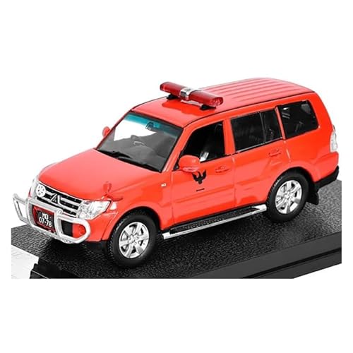 BMAONZ Miniatur Motorfahrzeug-Modelle 1:43 Für Mitsubishi Fire Truck Legierung Automodell Metallornamente Metall Exquisite Automodelle Klassisches Fertigmodell von BMAONZ