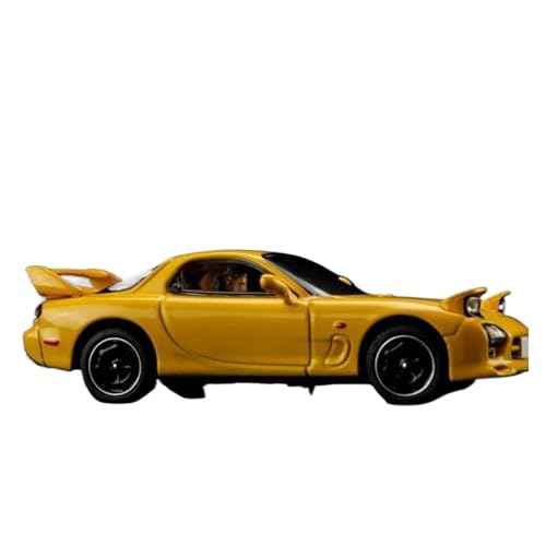 Miniatur Motorfahrzeug-Modelle 1:64 Für Mazda Rx7 Legierung Die Cast Klassische Sport Auto Modell Statische Metall Ornamente Hobby Sammlung Spielzeug Fertigmodell von BMAONZ