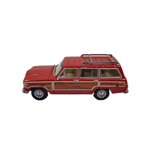 BMAONZ Miniatur Motorfahrzeug-Modelle 1:64 Für Wagoneer 596 Mini Spielzeug Auto Legierung Simulation Klassische Modell Hobby Sammlerstücke Souvenir Fertigmodell(Red) von BMAONZ