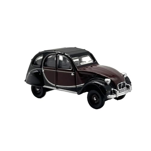 BMAONZ Miniatur Motorfahrzeug-Modelle 1:76 Für Citro 2cv Legierung Simulation Retro Vintage Auto Modell Exquisite Souvenir Metall Hobby Fahrzeug Fertigmodell von BMAONZ