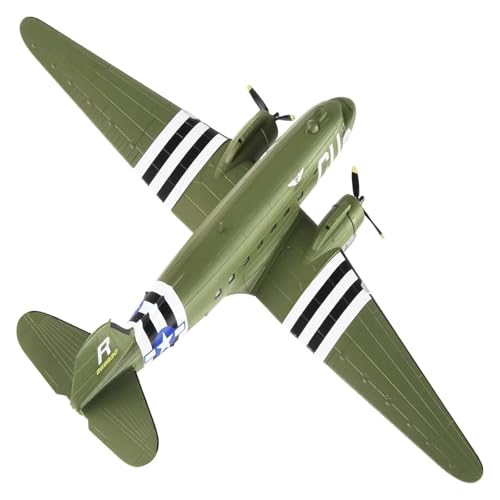 Kleinen Modellflugzeugen 1/100 Für C-47 Transportflugzeug Flugzeug Metallflugzeugmodell Druckguss Flugzeugmodell Zur Sammlung Miniatur Modelle von BMAONZ