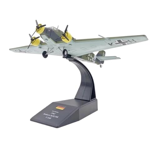 Kleinen Modellflugzeugen 1/144 Für Deutsche Ju52-Transportflugzeuge Druckguss-Simulationsflugzeug-Modell Spielzeug-Display Aus Legierungsmaterial Miniatur Modelle von BMAONZ