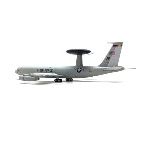 Kleinen Modellflugzeugen 1/200 Druckgussmetall Für E-3 Sentry AWACS Frühwarnflugzeugmodell, Heimdekoration Für Sammler Miniatur Modelle von BMAONZ