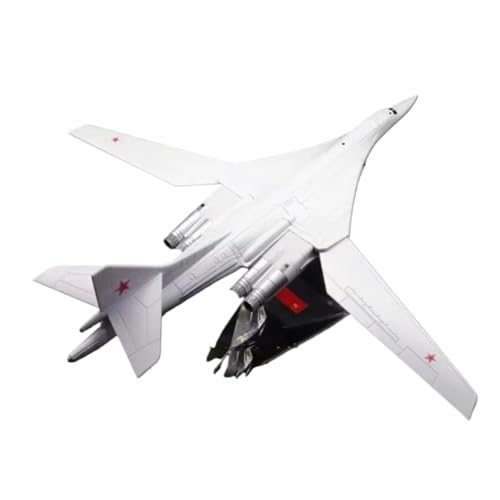 Kleinen Modellflugzeugen 1/200 Für Tu-160 White Swan 160 Long Range Strategic Warplane Simulation Legierung Flugzeug Metall Modell Statisch Miniatur Modelle von BMAONZ