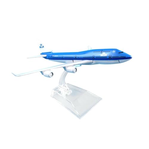 Kleinen Modellflugzeugen 1/400 16 cm KLM Flugzeug 747 Flugzeugmodell Geschenk Desktop-Zubehör Dekor Oder Show Miniatur Modelle von BMAONZ