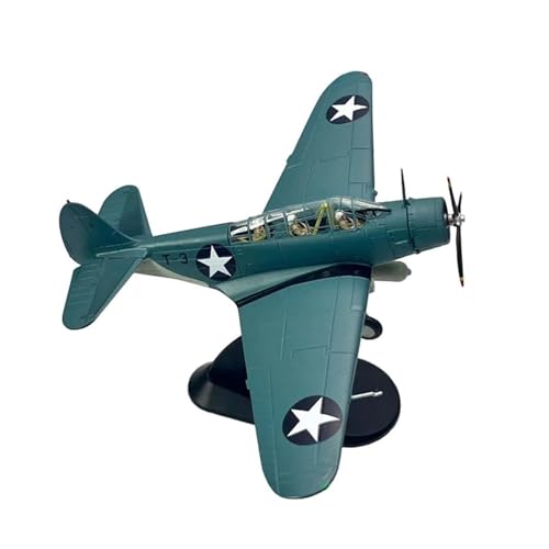 Kleinen Modellflugzeugen 1/72 Für TBD Fighter Model T-3 Midway Battle Commemorative Edition Fertiges Druckgussflugzeug-Militärmodellspielzeug Miniatur Modelle von BMAONZ