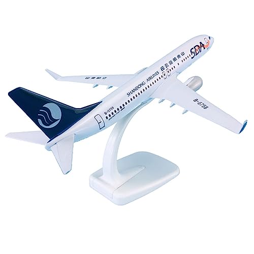 Kleinen Modellflugzeugen 1 200 20 cm Flugzeug Flugzeuge Boeing B737-800 für Shandong Airlines statisches Druckguss-Flugzeugmodell Miniatur Modelle von BMAONZ