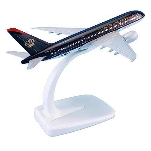 Kleinen Modellflugzeugen 1 400 14 cm Flugzeugmodell ABS und Legierung Flugzeuge Boeing B787 für Royal Jordanian Flugzeugmodell Miniatur Modelle von BMAONZ