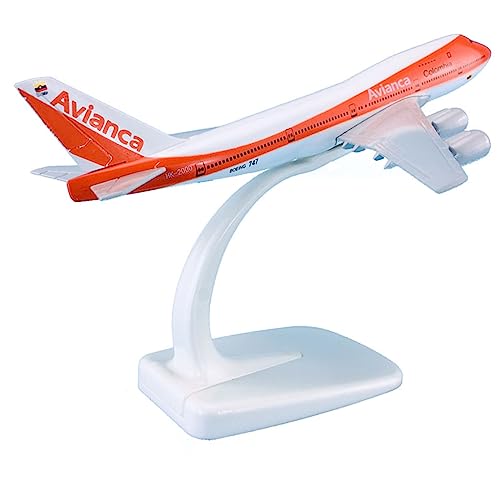 Kleinen Modellflugzeugen 1 440 16 cm Flugzeugmodellflugzeuge Boeing B747-200 für Avianca Colombia Replika-Flugzeugmodell Miniatur Modelle von BMAONZ