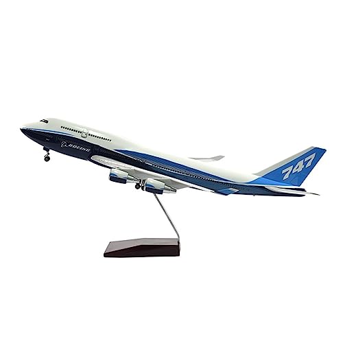 Kleinen Modellflugzeugen 1: 160 Für Boeing 747 Metalldruckguss Harz Simulation Maßstab Flugzeugmodell Fertige Ornamente Erwachsene Geschenke Miniatur Modelle(A) von BMAONZ