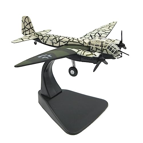 Kleinen Modellflugzeugen 1:144 Passend Für JU-188 Medium Bomber Statisches Simulationsmodell Alloy Metal Die Cast Finished Collection Miniatur Modelle von BMAONZ